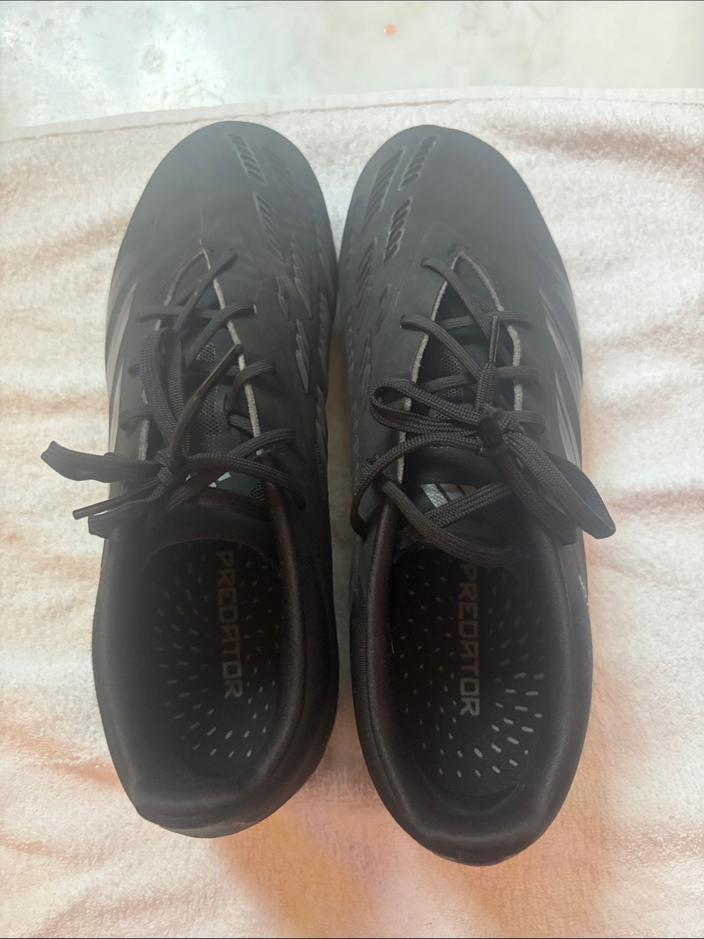 adidas Predator Men’s Athletic Shoes - Black